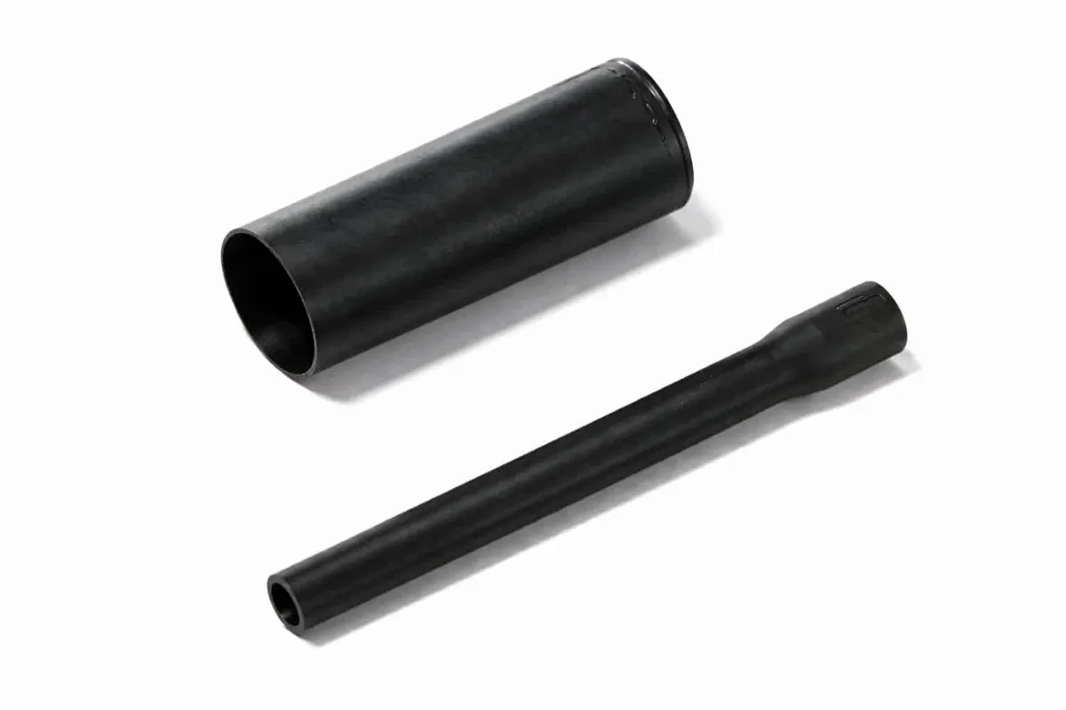 Helashrink 313F low profile straight heat shrink boot with adapter lip for small cables and high ratio