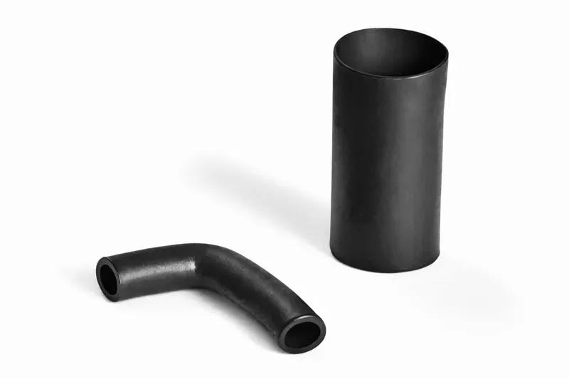Helashrink 1400 90° elbow heat shrink moulding for cable routing, strain relief, and protection