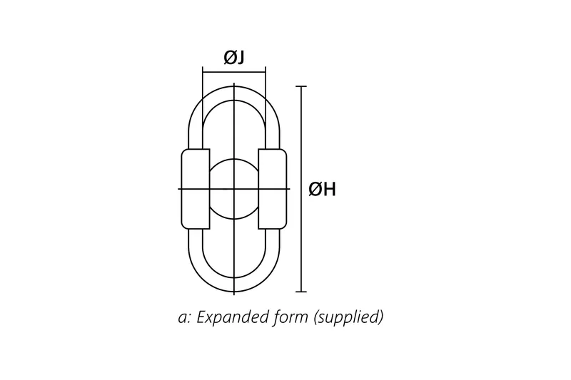 Technical drawing showing the expanded supplied top view of a top entry heat shrink connector cover for Min-D connectors