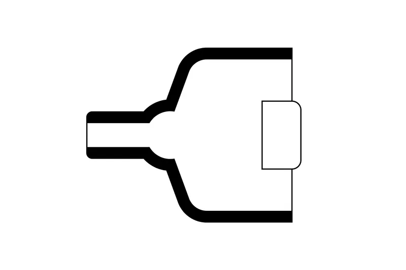 Overview diagram of Helashrink 1500 series top entry heat shrink connector cover for Min-D connectors